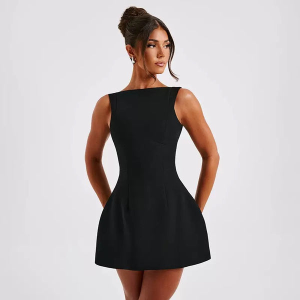Women's Sexy Bodycon Backless Mini Dress