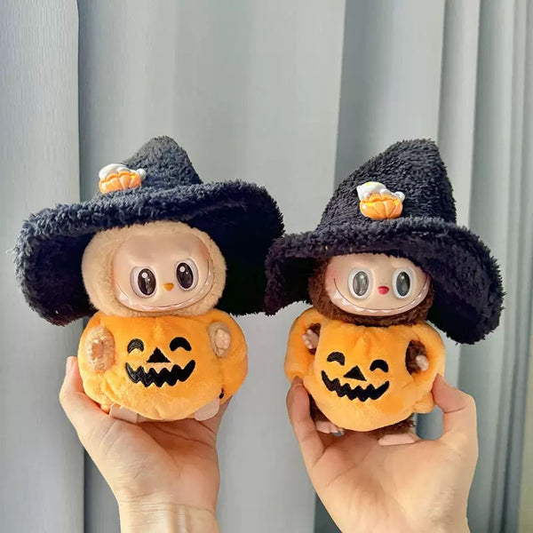 LABUBU CLOTHES HALLOWEEN PUMPKIN COSTUME OUTFIT