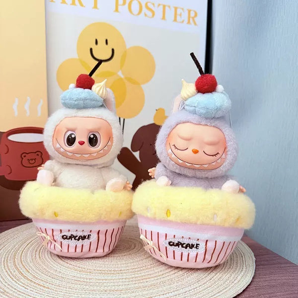 LABUBU CLOTHES CUPCAKE OUTFIT WITH CHERRY HAT