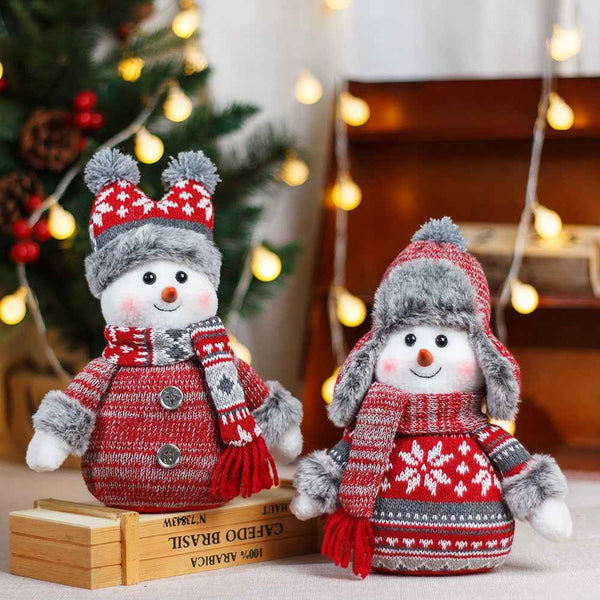 （Pre Order）Christmas Snowman Plush Toy