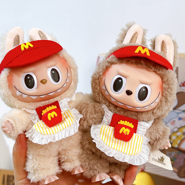LABUBU CLOTHES McDonald's OUTFIT SET