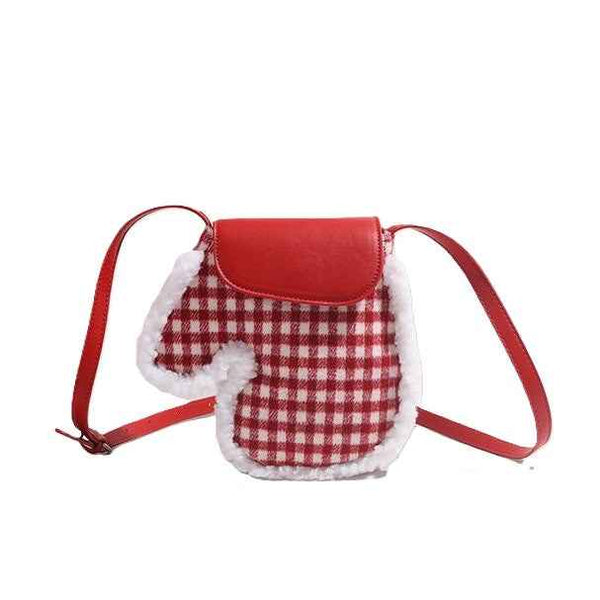 （Pre Order）Christmas Mittens Crossbody Bag