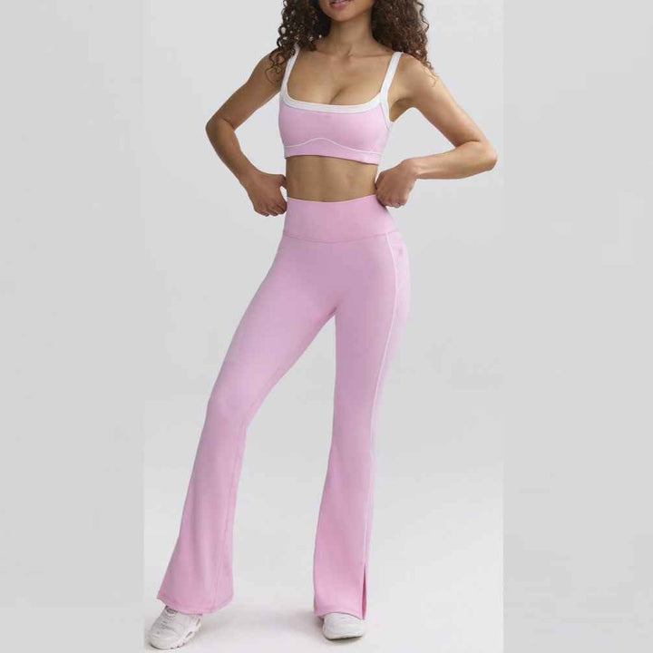 （Pre Order）Adults Multicolored Yoga Long Pants Set