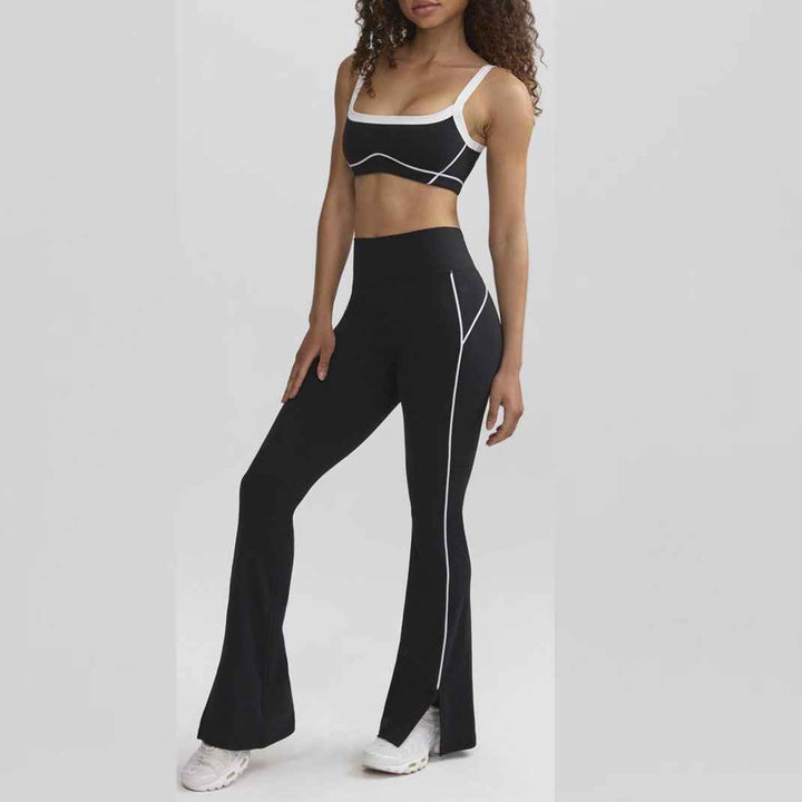 （Pre Order）Adults Multicolored Yoga Long Pants Set