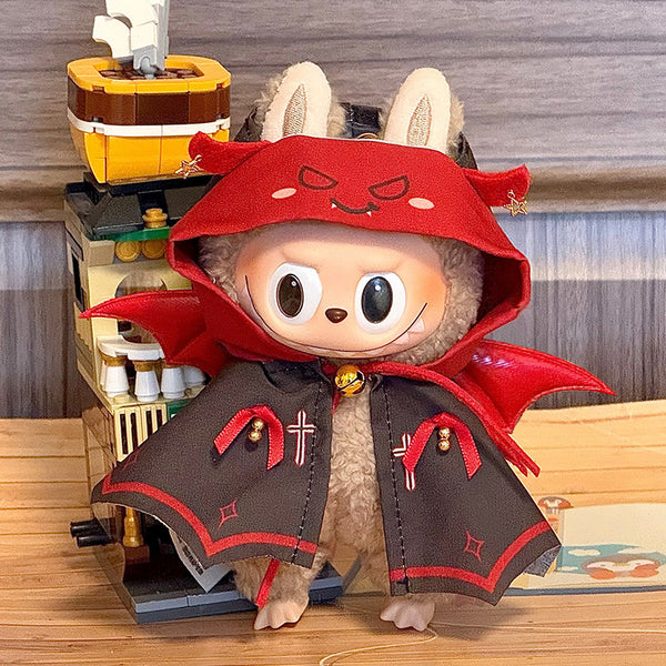 Labubu Devil Costume Set - Limited Edition Designer Toy Outfit