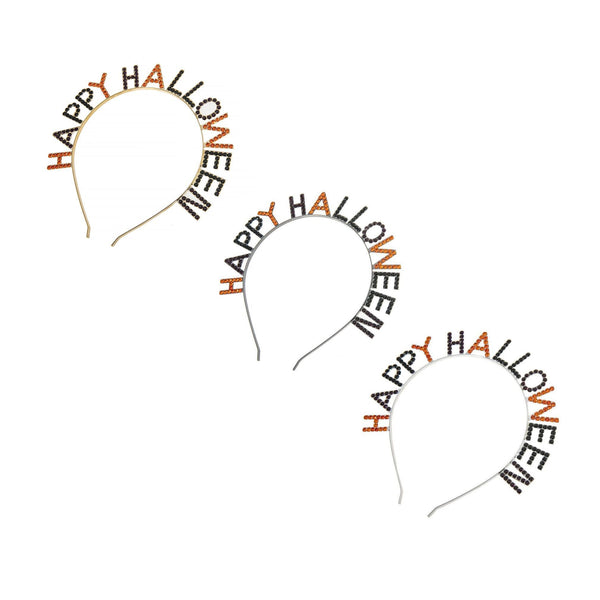 Halloween Sparkly Rhinestone Headband